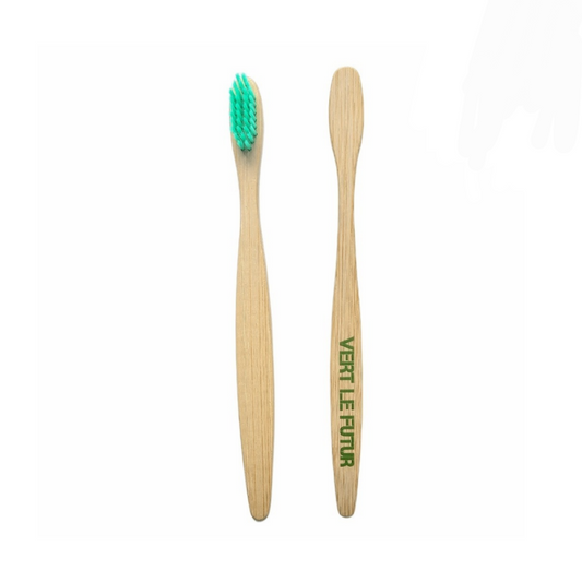 Brosse à dents en bamboo (mailles souples)