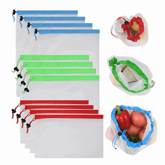 Sacs légumes, 12 pièces
